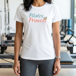 Pilates Prinsessa Modern Yoga Meditation T-shirt