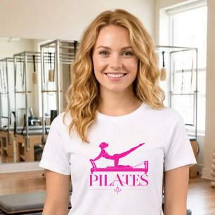 Pilates Reformer-Rosa T Shirt