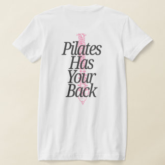Pilates Stöttar Din Rygg T Shirt