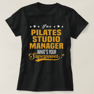 Pilates Studio Manager T Shirt