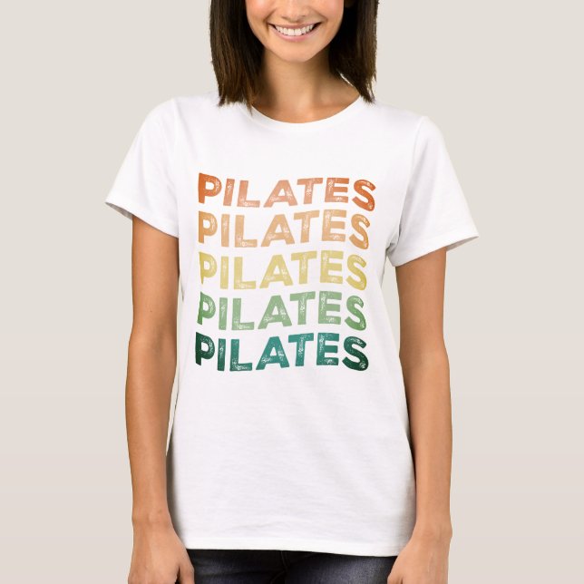 Pilates T Shirt (Framsida)