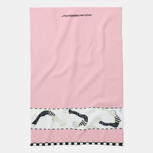 Pilates Triogenomkörare Kökshandduk (Vertikal)