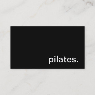 Pilates visitkort