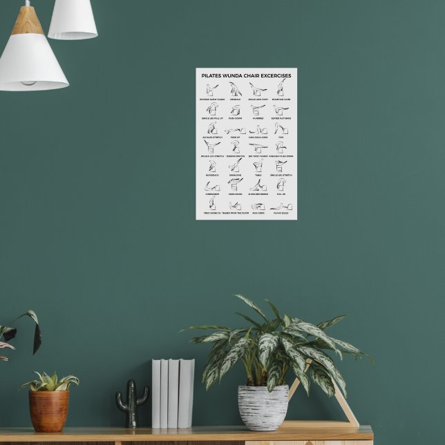 Pilates Wunda Ordförande Poster (Vardagsrum 1)