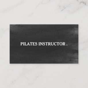Pilates Yoga-lärarlärare Visitkort