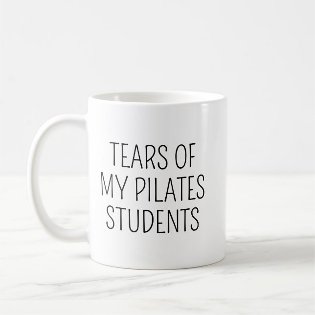 Pilatesinstruktörsgåvor, Pilatesgåvor för kvinnor, Kaffemugg (Vänster)