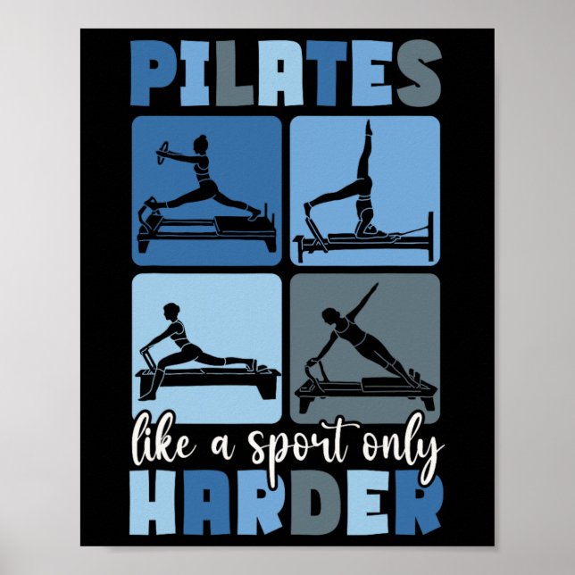 Pilateslärare Yoga  Poster (Framsidan)