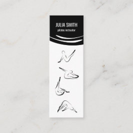 Pilatinstruktör Fyra pilotbefattningar Mini Visitkort