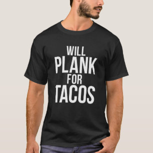 Pilatinstruktör och Taco Älskare Funny Pilates T T Shirt