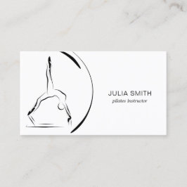 Pilatinstruktör Visitkort