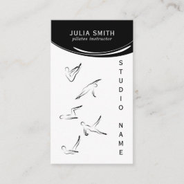 Pilatinstruktör Visitkort
