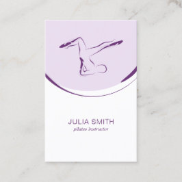 Pilatinstruktörskort med två piloter visitkort