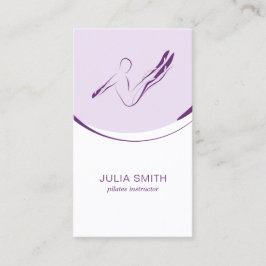 Pilatinstruktörskort med två piloter visitkort