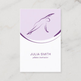 Pilatinstruktörskort med två piloter visitkort