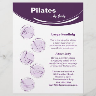 Pilatstudion Reklamblad