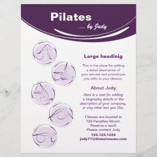Pilatstudion Reklamblad