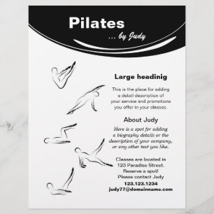 Pilatstudion Reklamblad