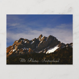 Pilatus in lucerne Switzerland fotovycard Vykort