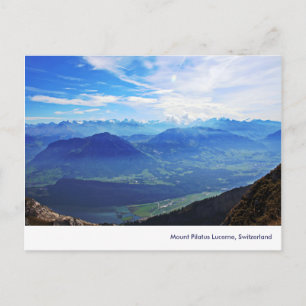 Pilatus, Luzern, Schweiz Vykort