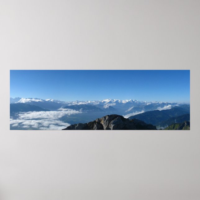 Pilatus Panorama Poster (Framsidan)