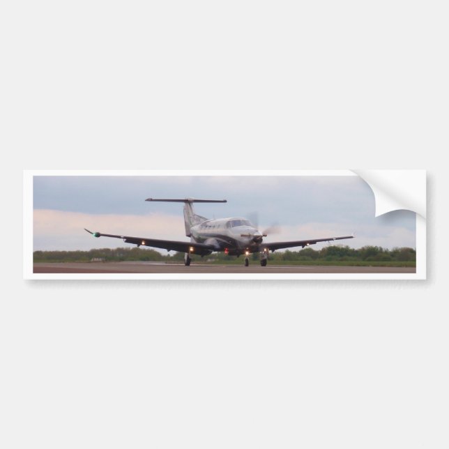 Pilatus PC 12 Bildekal (Framsidan)