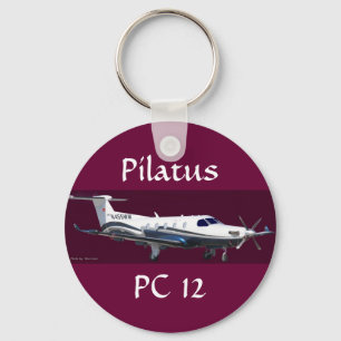 Pilatus PC-12 porträtt, Pilatus, PC 12 Nyckelring