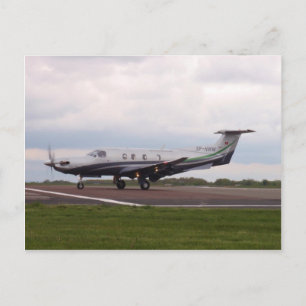 Pilatus PC 12 SP-NWM Vykort