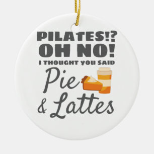 Pilatus Pilates trodde att Paj Lattes Julgransprydnad Keramik