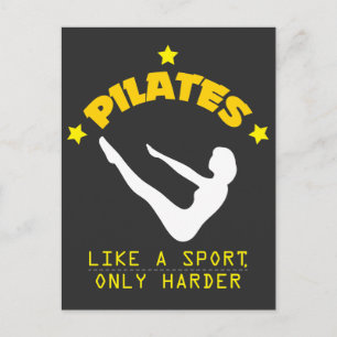 Pilatus som en sport, bara hårdare kontroll vykort