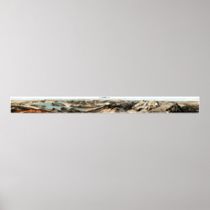 PILATUS Swiss Alpernas Panorama 360° Poster