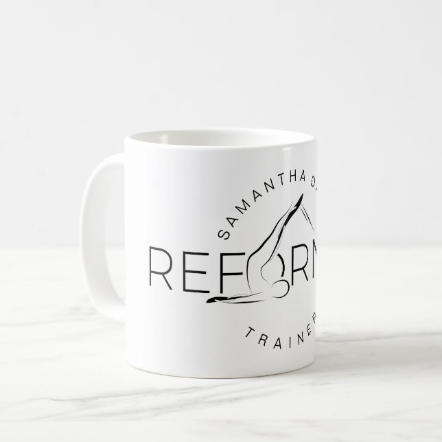 Pilatutbildare Pilot Reform ord Kaffemugg (Framsida vänster)