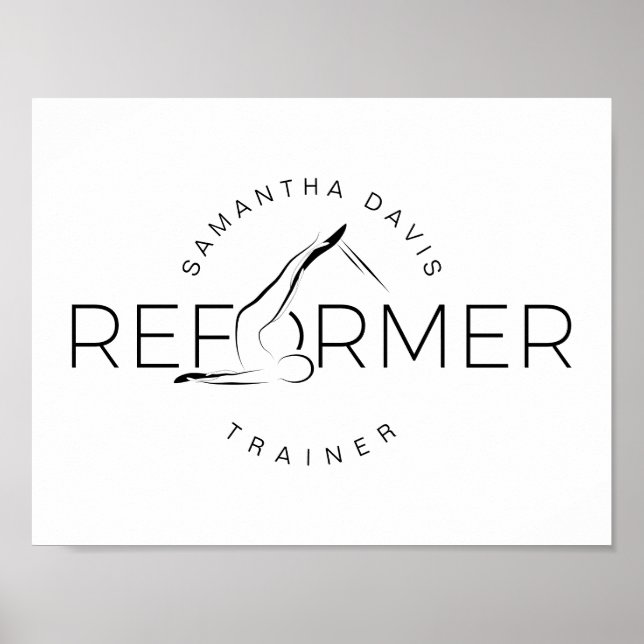 Pilatutbildare Pilot Reform ord Poster (Framsidan)