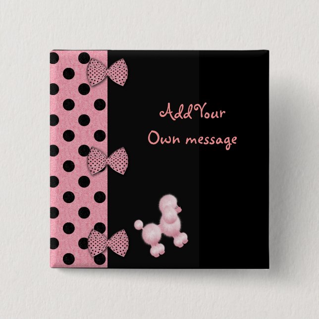 Pilbågar & pudlar knäppas knapp (Framsida)