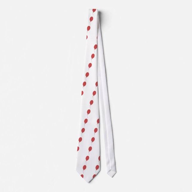 Pilbåge för hjärta för ballong för slips (Framsida)