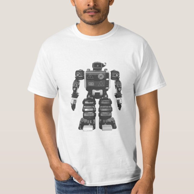 Pilbåge till robotoverlorden tee (Framsida)