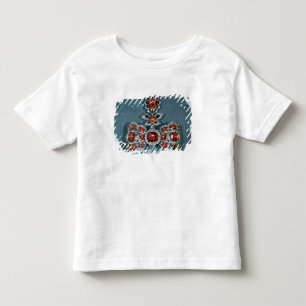 Pilbågebroschuppsättning med briljant t-shirt