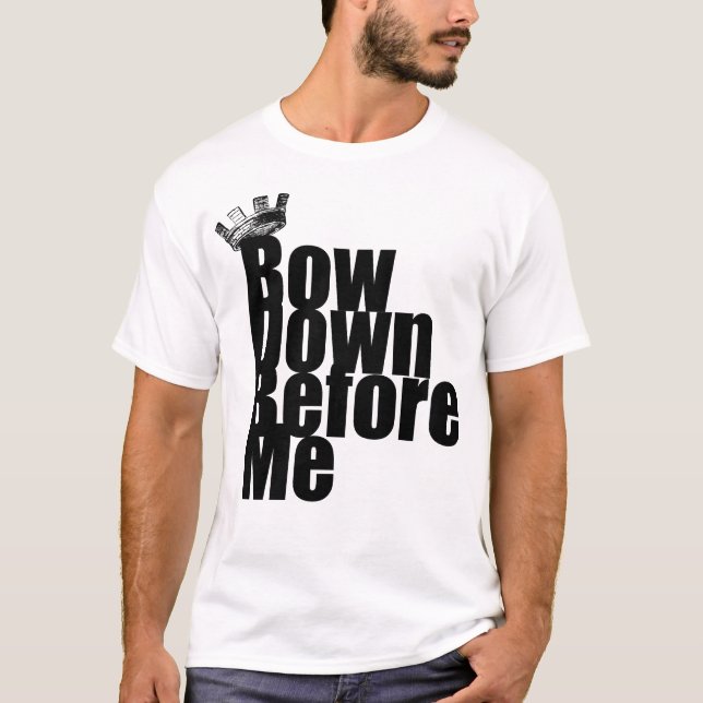 Pilbågen besegrar tee shirt (Framsida)