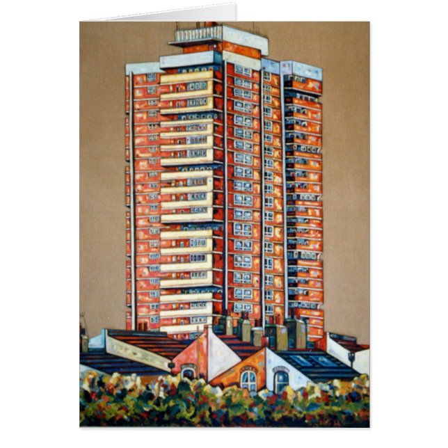 Pilbågetorn Hälsningskort (Framsidan)