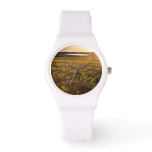 Pilbladssolrosstånd Armbandsur