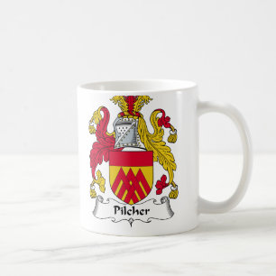 Pilcher familjvapensköld kaffemugg