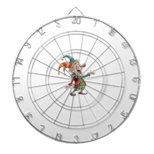 Pildavla Vit Clown Darttavla