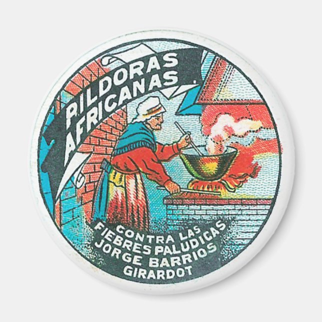 Pildoras Africanas Magnet (Framsidan)