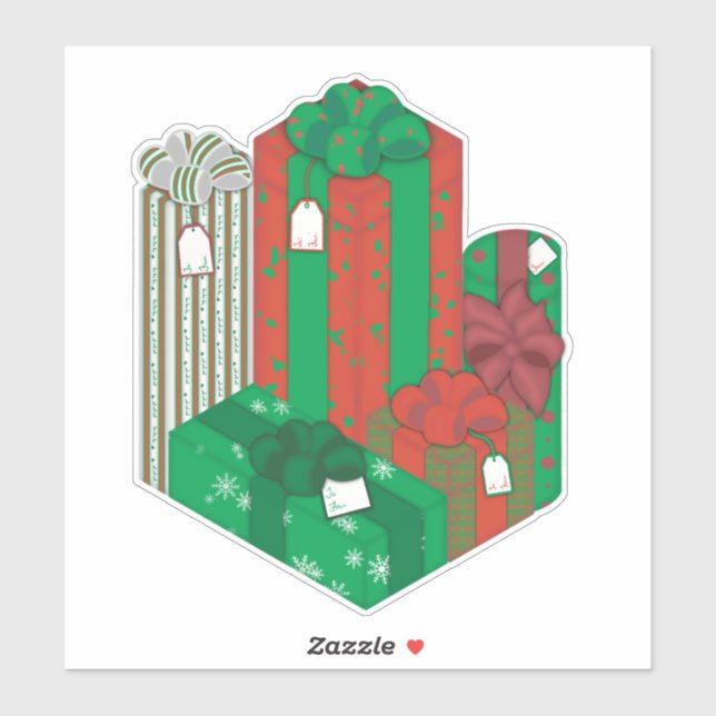 Pile från Presenter Sticker Klistermärken (Ark)