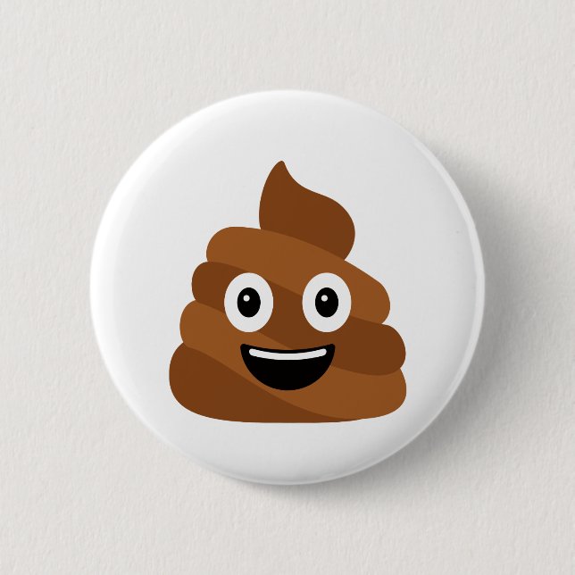 Pile of Poo Emoji Button Knapp (Framsida)