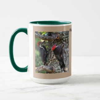 Pileated hackspetter mugg