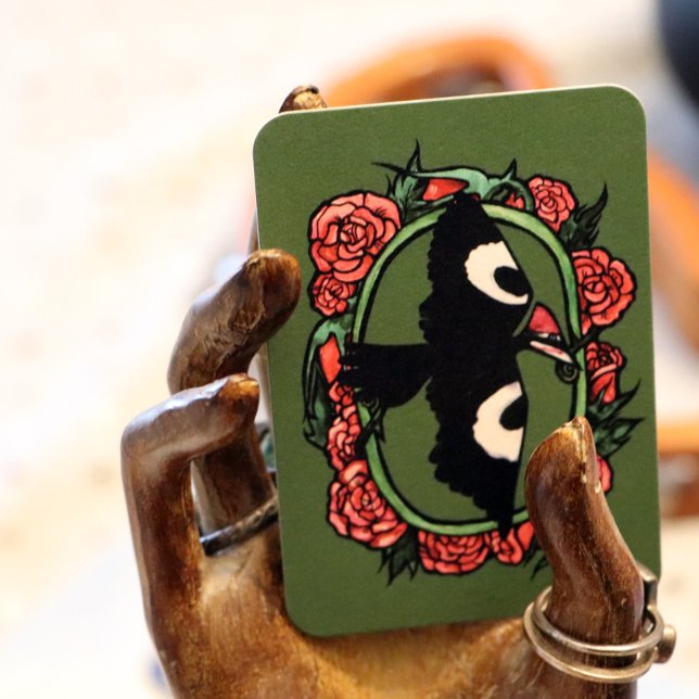 Pileated Woodpecker Bird Art Anteckningskort (Skapare uppladdad)