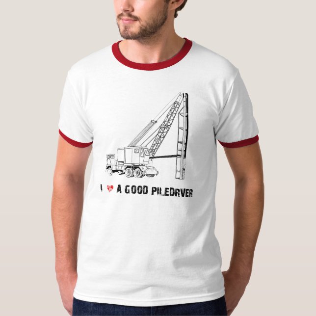 piledriver för t-shirt (Framsida)