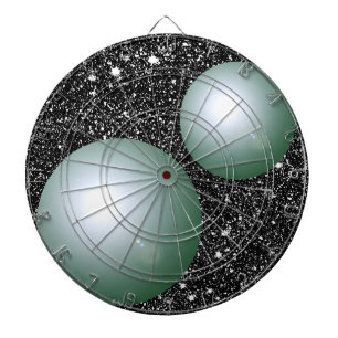 Pilen för gåvan för vetenskapsplanet stiger ombord darttavla