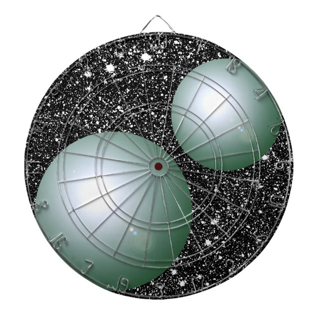Pilen för gåvan för vetenskapsplanet stiger ombord darttavla (Framsidan)