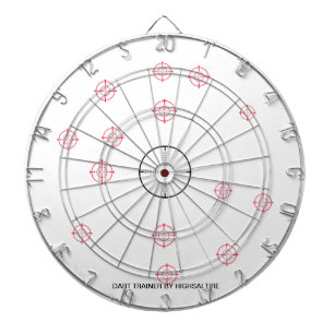 pilen stiger ombord instruktören vid highsaltire darttavla